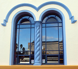 Image showing Reflection on art deco