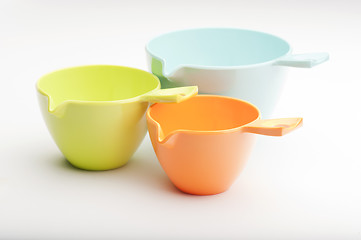 Image showing Three Measuring Cups