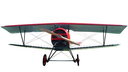 Image showing 7/8 Replica of a 1916 French Nieport Biplane