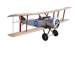 Image showing Radio Controled  WWI Model Biplane