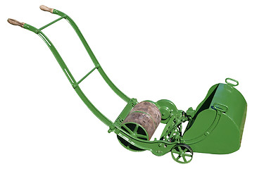 Image showing Antique Lawnmower