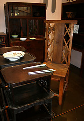 Image showing Table and chairs