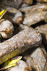 Image showing sausage salami of Corsica France