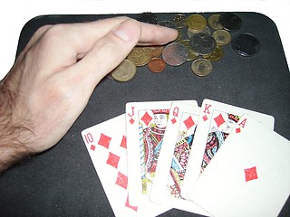 Image showing Winning hand