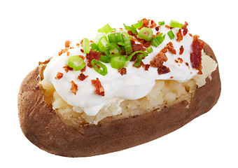 Image showing Baked Potato Loaded