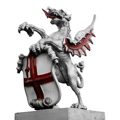 Image showing St George and the dragon