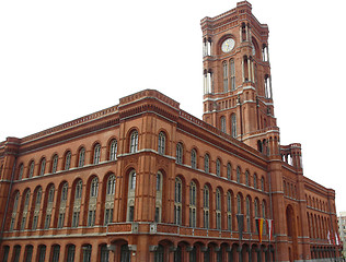 Image showing Rotes Rathaus, Berlin