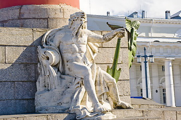 Image showing Protecting sea gate in Sankt Petersburg