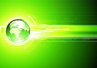 Image showing abstract hi-tech Background