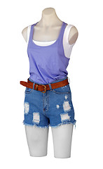 Image showing Female Mannequin in Casual Clothes