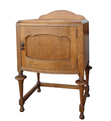 Image showing Antique Wooden Cabinet