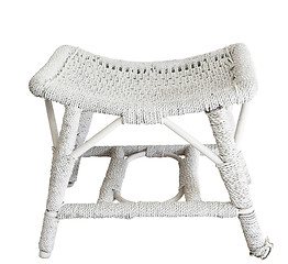 Image showing Antique Cane Stool