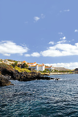 Image showing Madeira coastline, Canico de Baixo