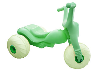 Image showing Green Toy Trike