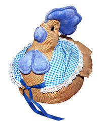 Image showing Handmade Hen Doorstopper 