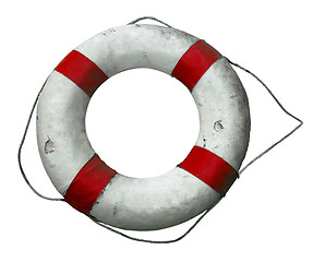 Image showing Antique Life Buoy