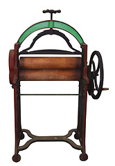 Image showing Antique Laundry Mangle
