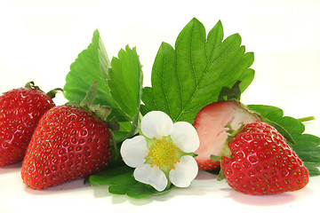 Image showing strawberries