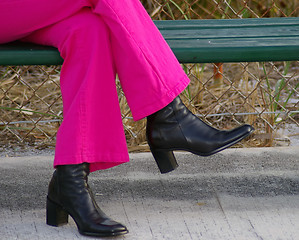 Image showing Pants and Boots