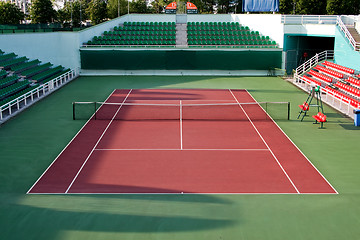 Image showing Sports tennis arena