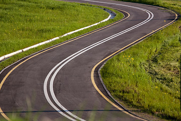 Image showing Bicycle road