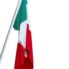 Image showing Italian flag