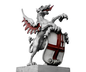 Image showing St George and the dragon