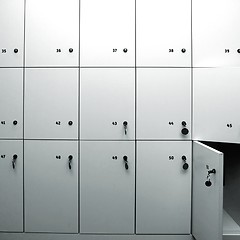 Image showing Lockers