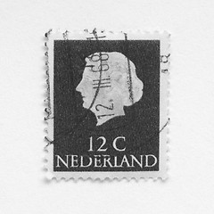 Image showing Netherlands stamp