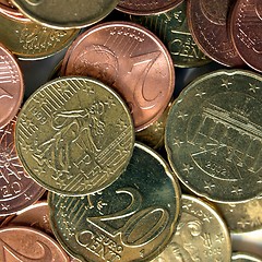 Image showing Euro coin