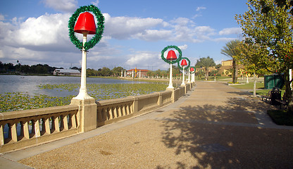 Image showing Christmas Time in Florida