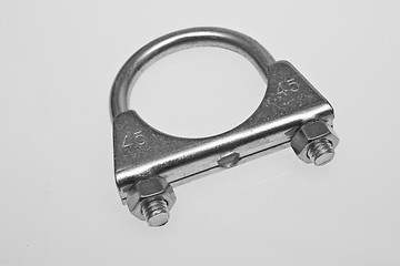 Image showing Exhaust pipe clamp