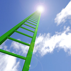 Image showing Sky Ladder