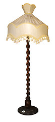 Image showing Tall Ornate Lamp