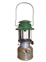 Image showing Antique Hurricane Lamp