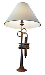 Image showing Lamp with Trumpet