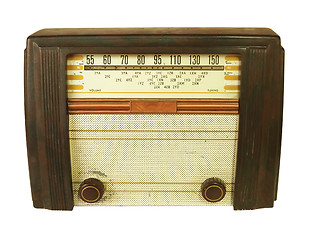 Image showing Antique Radio 