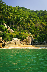 Image showing Beach in Mexico