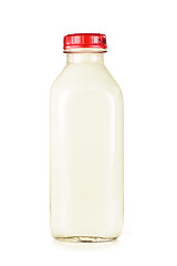 Image showing Bottle of white milk