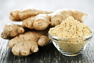 Image showing Ginger root