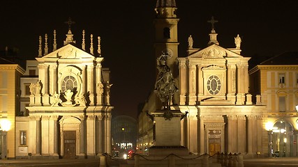 Image showing Piazza San Carlo, Turin