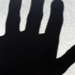 Image showing Hand shadow