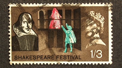 Image showing Shakespeare Festival Stamp