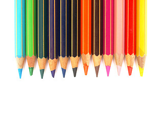 Image showing Colour pencils