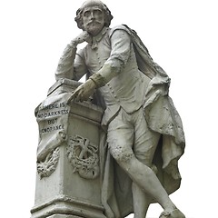 Image showing Shakespeare statue