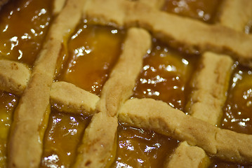 Image showing Apricot Tart, Italy