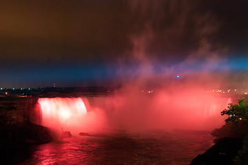 Image showing Niagara Falls by Night