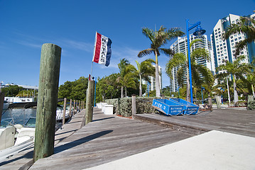 Image showing Streets of Miami, Florida