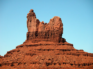 Image showing Summer in the Monument Valley