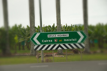 Image showing Road Signs in Queensland